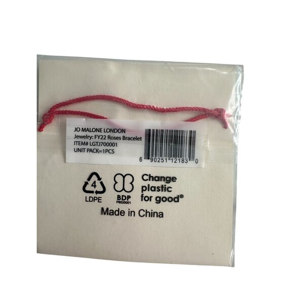 JO MALONE LONDON Roses Red White Bracelet NEW NIP - Picture 2 of 6